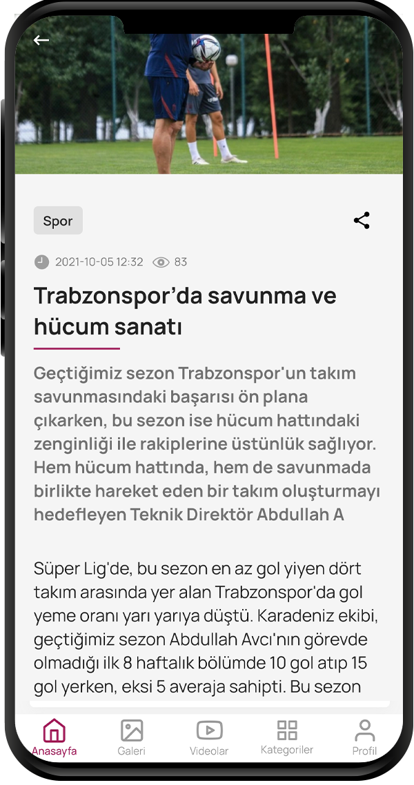 Mobil Haber Uygulaması